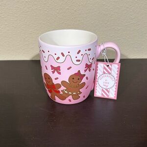 New Christmas Gingerbread Couple Mug Peppermint & Pine Soft Touch